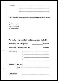 Anmeldebogen zum Fest der Begegnung am 31.08.2024