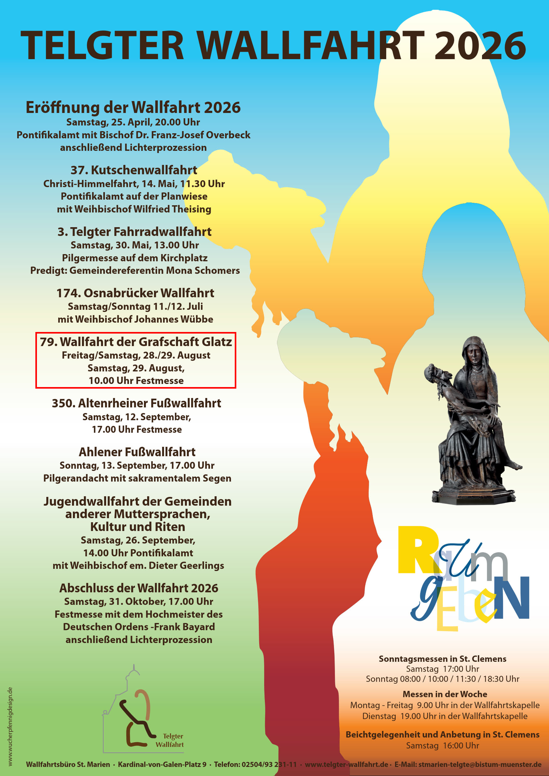 Wallfahrtsplakat 2026