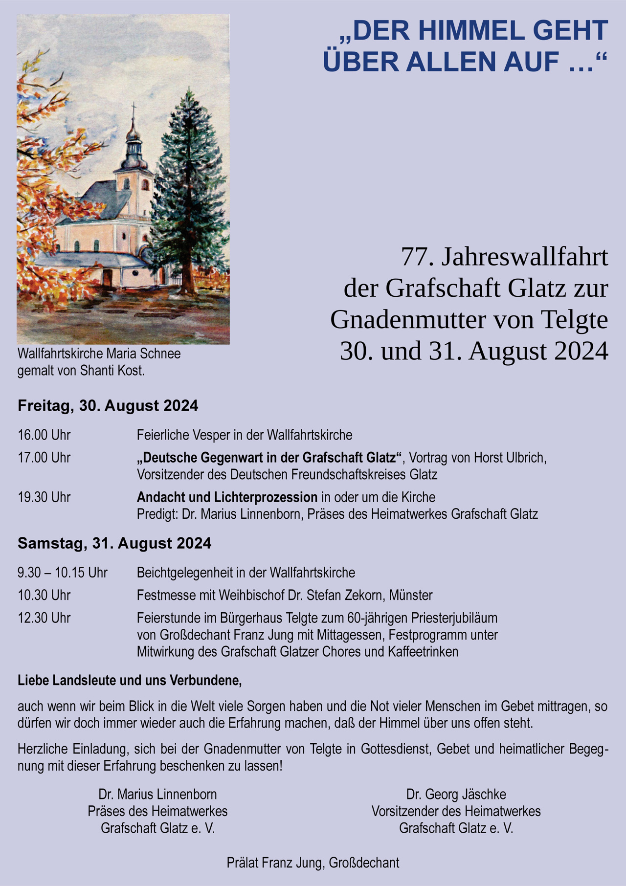 Wallfahrtsplakat 2024