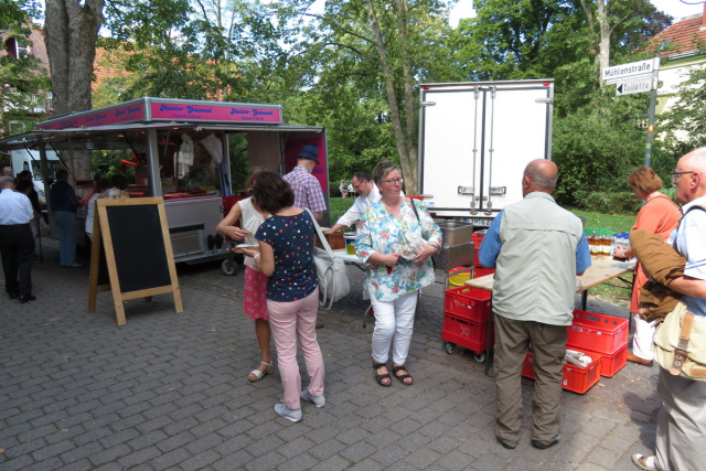 Schlesische Wurst bei der Glatzer Wallfahrt